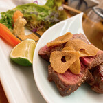 おおさか料理 淺井 東迎 - どなん牛ヘレ塩焼き♪