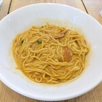 The Noodles & Saloon Kiriya - 和え玉かまたま（和えた後）
