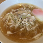 みこころ 無添加チャイナ935 - 蒸し鶏と葱のスープ麺　1200円