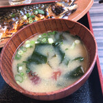魚八 - スープ（味噌汁）