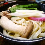 飯坂温泉 伊勢屋 - 昼食＠「うどん」