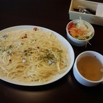 バイゲツカフェ - 初来店からお母さんのお気に入り☆
ゴルゴンゾーラのパスタ