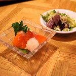 餃子といえば芭莉龍 - お通し