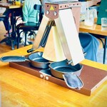 Mark Matsuoka Grill - 北海道産ラクレットチーズ/加熱器