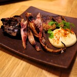 餃子といえば芭莉龍 - 肝入りゴロイカ焼き