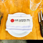 Mark Matsuoka Grill - テーブルセット