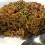 キッチン ブルー グローブ - コーヒー焚きライスは不思議な感じ