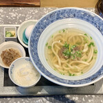 ナダバン バイ ハル ヤマシタ - ビジネスランチセット（昭和の肉おうどん） ¥1,200