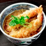 天ぷらそば, Tempura soba soba