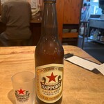 えぼし - 大瓶（赤星）￥720