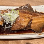 えぼし 茅ヶ崎本店 - ランチタイムえぼしコース￥3,200_真カレイ煮物