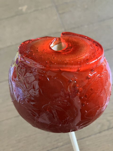 プレーンリンゴ飴』by 白ウサギ1111 : 天使のりんご飴 大須店