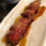 鶏匠 暁 - キモ焼き