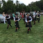 Biltmore Winery - アイルランドのbagpipe演奏もありました