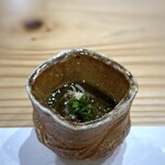 Sushi To Amakusadaiou Amane - ◆新もずく（天草）・・もずくの食感もよく、酢が強くないので好み。
