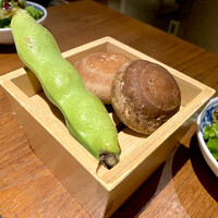 THE 雪月花 - 野菜盛り合わせとサラダ