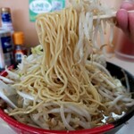 長崎らーめん 西海製麺所 - 今日は熟成麺、硬め、300gらしいです。これも中々旨いです。