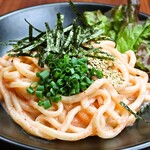 Rich mentaiko udon