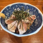 焼鳥酒場 鳥久 - ササミ納豆