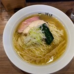 仙臺 自家製麺 こいけ屋 - ★川俣シャモ中華そば（大盛無料・塩・850円税込）★