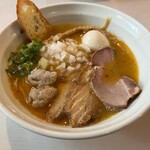 はりけんラーメン - 鶏そば塩　特製トッピング