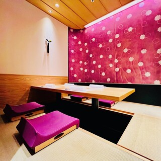 Hori-kotatsu private room for 2 to 8 people