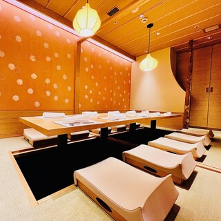 Private room with horigotatsu for 4 to 8 people