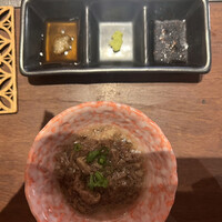 くずし鉄板 あばぐら 神田店 - 牛すじ煮込み