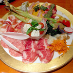 ランピオーネ - 前菜の盛り合わせ
