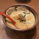 麺場 田所商店 - 北海道味噌漬け炙りチャーシュー(3枚のってます)