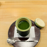 鮨 十兵衛 - 抹茶のブランマンジェ