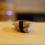 鮨駒 - 鮟肝＋西瓜の奈良漬