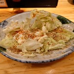 Hakata Kawaya - 生キャベツとお店お勧めの食べ方