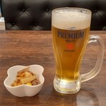 Yuugoku Yakitori Sakaba - 生ビール380円×2杯