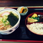 Dondon An - 2013.2.14　うどんセット500円