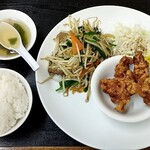 大阪王将 - 料理写真:レバニラ定食
