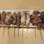 Kushiyaki Karaku - 串盛り