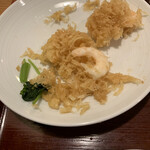 吾妻橋 やぶそば - 白い海老