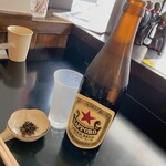 甘味処 甘寛 - ビール中瓶(700円)