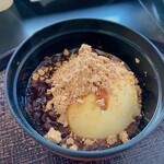 甘味処 甘寛 - あいすくりーむぜんざい