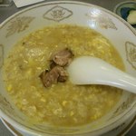 北山龍 - 【2013年06月】ジンジャーソルトらーめん＋おじや＠200円。