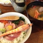 海老丸 - 海鮮丼と漁師汁