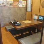 七輪焼肉 安安 - 掘りこたつ席