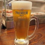 やさい串巻き なるとや - 生ビールはプレモル香るエール