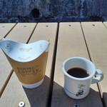 GINMI COFFEE - 現金500円税込購入のコーヒー１杯と、フェスの試飲用マグ100mlと。