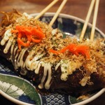やさい串巻き なるとや - やきそば