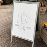 WHITE GLASS COFFEE - 