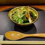 やき鳥 たかはし - 蒸し鶏のサラダ