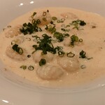 Bistro　Queux - たらこ燻製クリームソースニョッキ