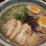 藤平 - 藤平ラーメン 煮玉子入り